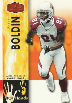 2006 Flair Showcase - Hot Hands #HH1 Anquan Boldin Front