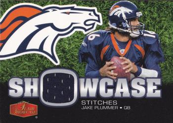 2006 Flair Showcase - Showcase Stitches Jersey #SHS-JP Jake Plummer Front