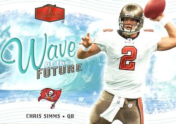 2006 Flair Showcase - Wave of the Future #WOTF7 Chris Simms Front