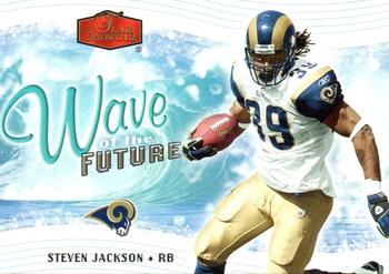 2006 Flair Showcase - Wave of the Future #WOTF26 Steven Jackson Front