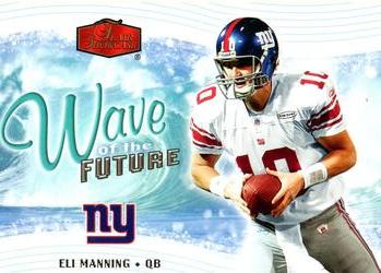 2006 Flair Showcase - Wave of the Future #WOTF8 Eli Manning Front