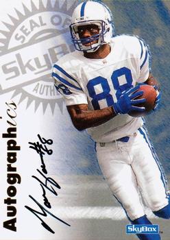 1997 SkyBox Premium - Autographics #NNO Marvin Harrison Front