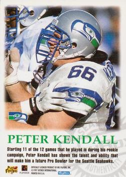 1997 SkyBox Premium - Autographics #NNO Pete Kendall Back