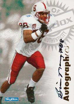 1997 SkyBox Premium - Autographics #NNO Brian Manning Front