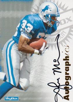 1997 SkyBox Premium - Autographics #NNO Glyn Milburn Front