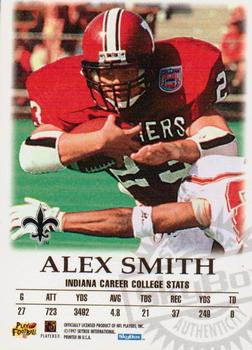1997 SkyBox Premium - Autographics #NNO Alex Smith Back