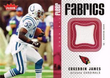 2006 Fleer - Fabrics #FF-EJ2 Edgerrin James Front