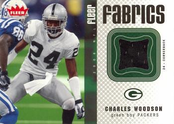 2006 Fleer - Fabrics #FF-WO Charles Woodson Front