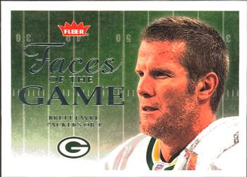 2006 Fleer - Faces of the Game #FG-BF Brett Favre Front