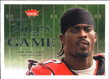 2006 Fleer - Faces of the Game #FG-MV Michael Vick Front