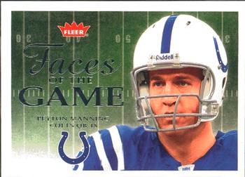 2006 Fleer - Faces of the Game #FG-PM Peyton Manning Front