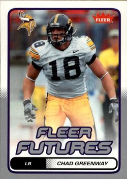 2006 Fleer - Silver #116 Chad Greenway Front