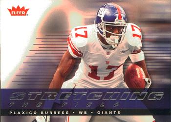2006 Fleer - Stretching the Field #SF-PB Plaxico Burress Front
