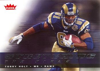 2006 Fleer - Stretching the Field #SF-TH Torry Holt Front