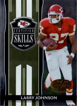 2006 Leaf Certified Materials - Certified Skills Mirror #CS-12 Larry Johnson Front