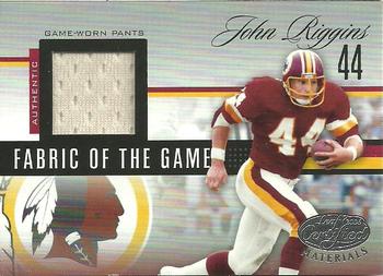2006 Leaf Certified Materials - Fabric of the Game #FOTG-32 John Riggins Front