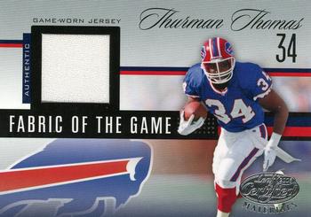 2006 Leaf Certified Materials - Fabric of the Game #FOTG-46 Thurman Thomas Front