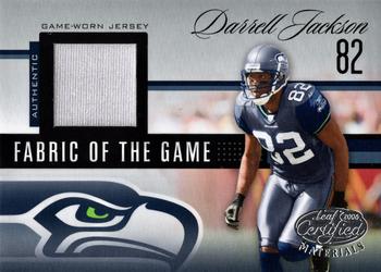 2006 Leaf Certified Materials - Fabric of the Game #FOTG-88 Darrell Jackson Front