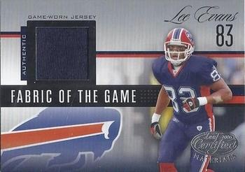 2006 Leaf Certified Materials - Fabric of the Game #FOTG-112 Lee Evans Front