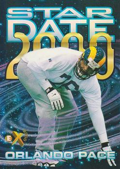 1997 SkyBox E-X2000 - Star Date 2000 #10 Orlando Pace Front