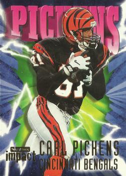 1997 SkyBox Impact #1 Carl Pickens Front