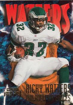 1997 SkyBox Impact #14 Ricky Watters Front