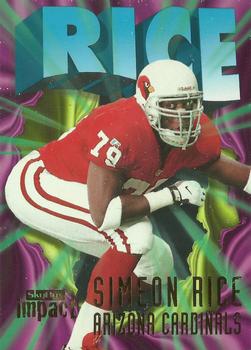 1997 SkyBox Impact #16 Simeon Rice Front