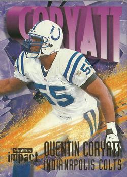 1997 SkyBox Impact #47 Quentin Coryatt Front