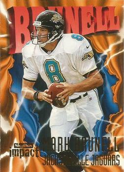1997 SkyBox Impact #50 Mark Brunell Front