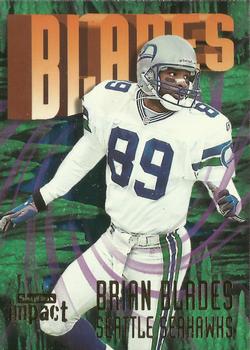 1997 SkyBox Impact #56 Brian Blades Front