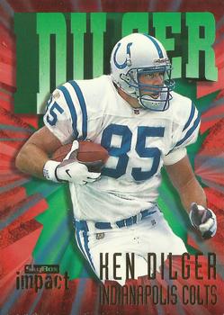 1997 SkyBox Impact #74 Ken Dilger Front