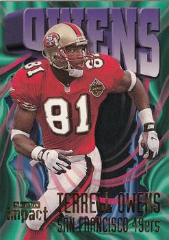 1997 SkyBox Impact #146 Terrell Owens Front