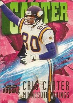 1997 SkyBox Impact #201 Cris Carter Front