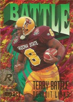 1997 SkyBox Impact #212 Terry Battle Front