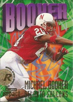 1997 SkyBox Impact #213 Michael Booker Front