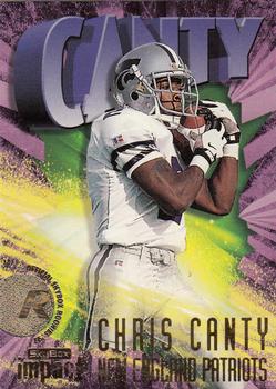 1997 SkyBox Impact #215 Chris Canty Front