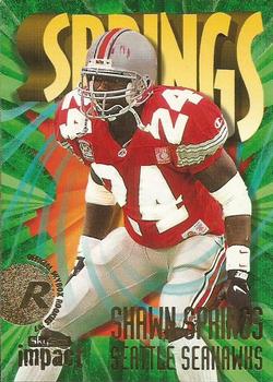 1997 SkyBox Impact #243 Shawn Springs Front