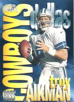 1997 SkyBox Impact - Boss #2 Troy Aikman Front