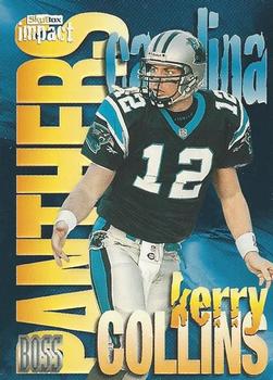 1997 SkyBox Impact - Boss #6 Kerry Collins Front