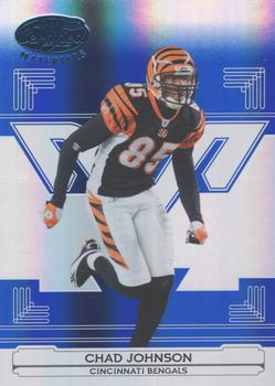 2006 Leaf Certified Materials - Mirror Blue #31 Chad Johnson Front
