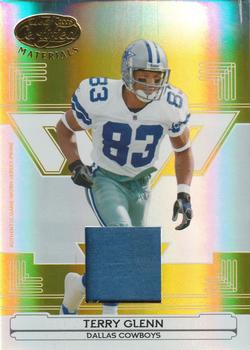 2006 Leaf Certified Materials - Mirror Gold Materials #42 Terry Glenn Front
