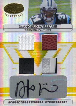 2006 Leaf Certified Materials - Mirror Gold Materials #227 DeAngelo Williams Front