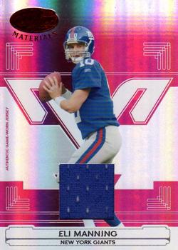 2006 Leaf Certified Materials - Mirror Red Materials #95 Eli Manning Front