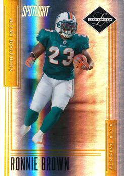 2006 Leaf Limited - Gold Spotlight #49 Ronnie Brown Front