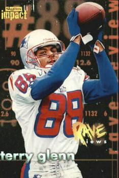 1997 SkyBox Impact - Rave Reviews #6 Terry Glenn Front