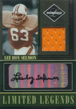 2006 Leaf Limited - Legends Signature Materials #LL-18 Lee Roy Selmon Front