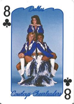 1979 Dallas Cowboys Cheerleaders Playing Cards #8♣  Front