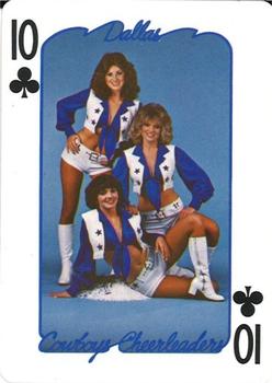 1979 Dallas Cowboys Cheerleaders Playing Cards #10♣  Front