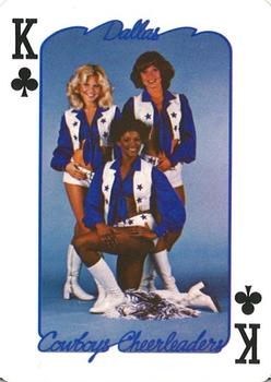 1979 Dallas Cowboys Cheerleaders Playing Cards #K♣  Front