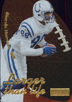 1997 SkyBox Premium - Larger Than Life #6LL Marvin Harrison Front